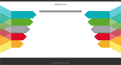 Desktop Screenshot of istylist.com
